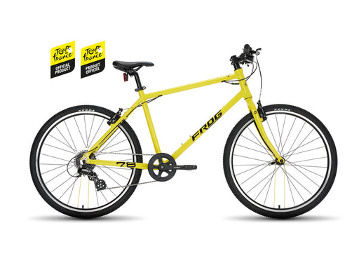 Frog 78 Hybrid Bike (26" 8-Speed) in "Tour de France" Yellow