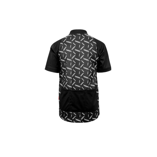 Woom PACE Cycling Jersey - Black from back