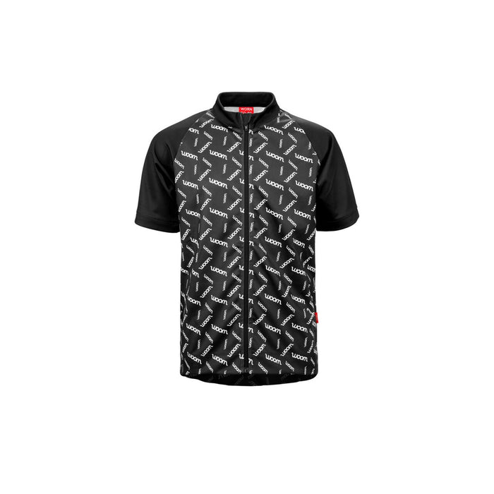 Woom PACE Cycling Jersey - Black from front