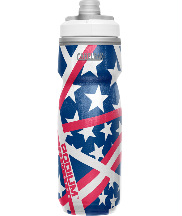 Camelbak Podium Chill 3.0 21oz Bike Bottle, Flag Series Limited Edition